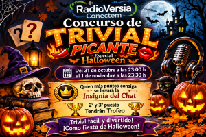 GRAN CONCURSO DE TRIVIAL ESPECIAL HALLOWEEN EN RADIOVERSIA-CONECTEM